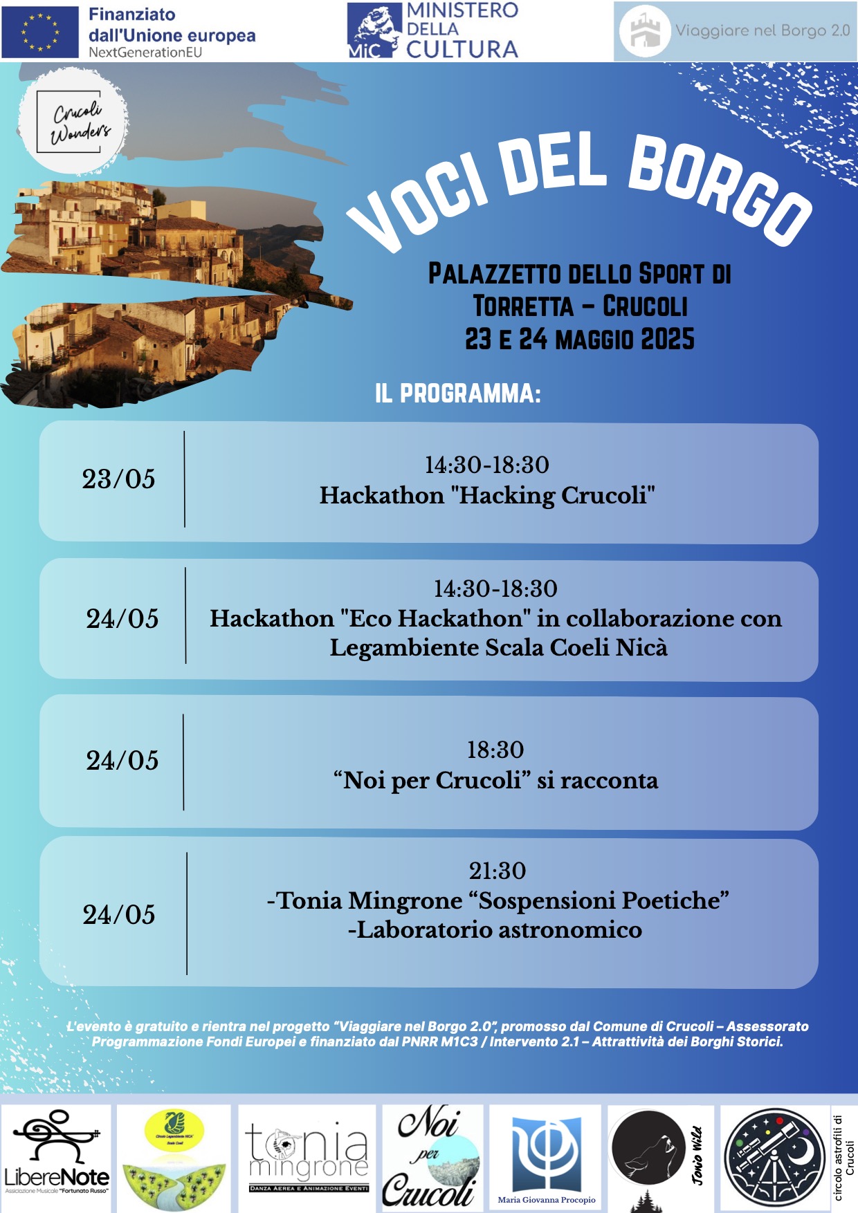 Locandina VociDelBorgo2