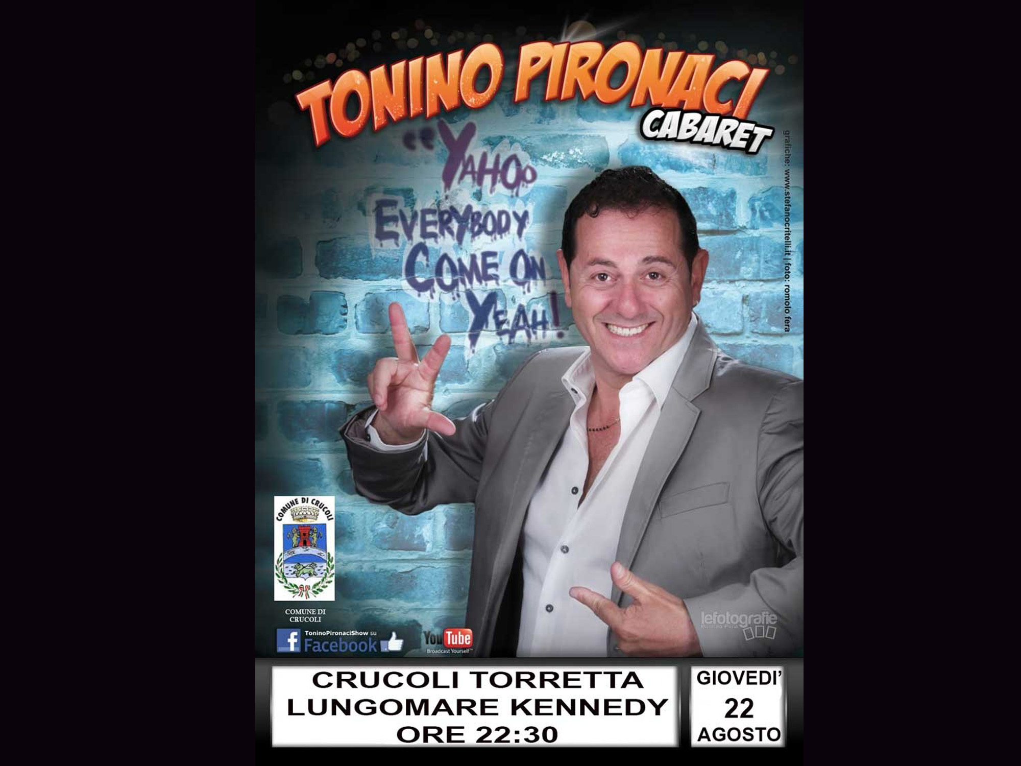 Spettacolo di cabaret con Tonino Pironaci Spettacolo di cabaret con Tonino Pironaci
